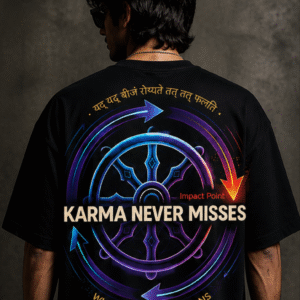 Karma Overszie tshirt